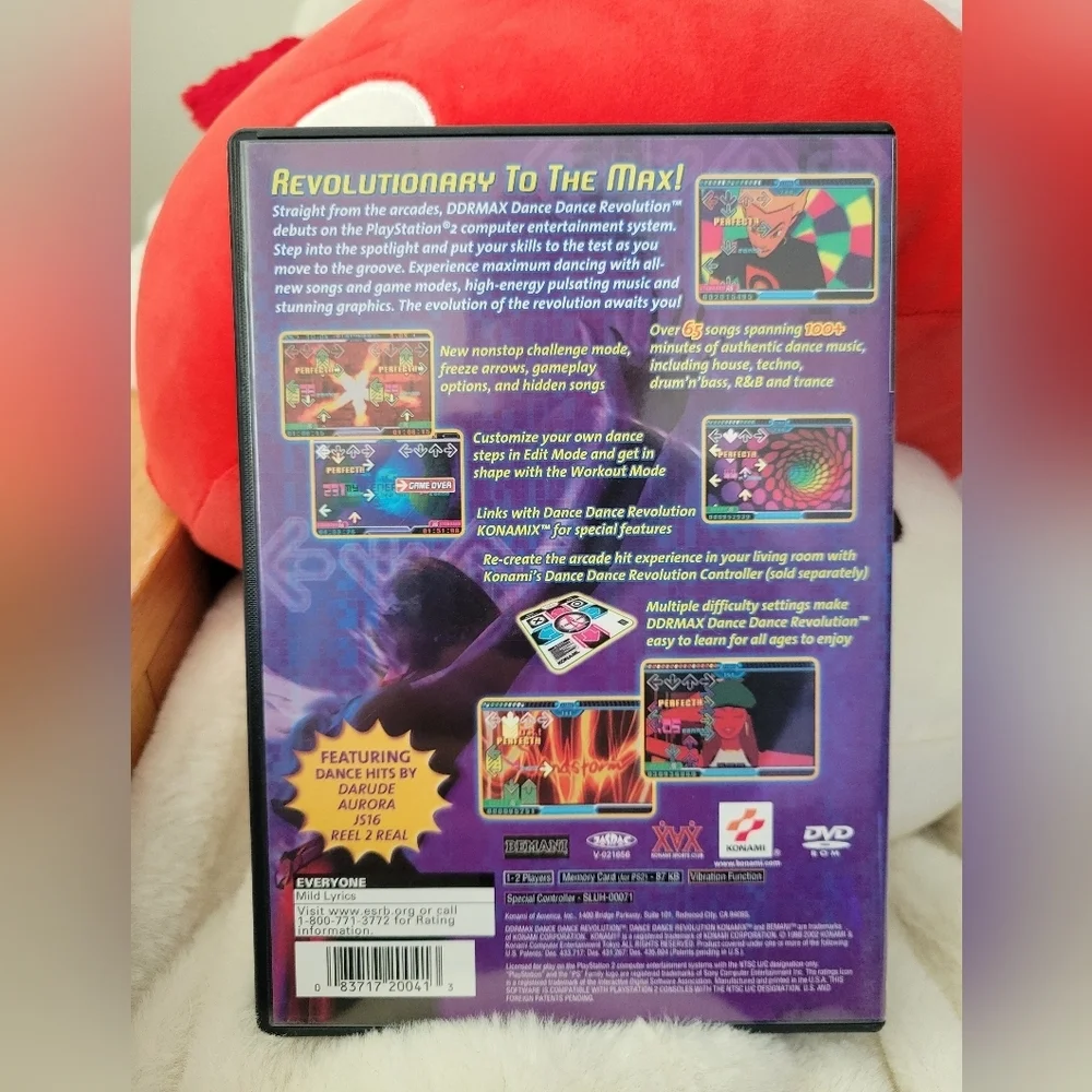 PlayStation 2 DDRMAX Dance Dance Revolution by Konami Rated E 🎮💿 psn ps2